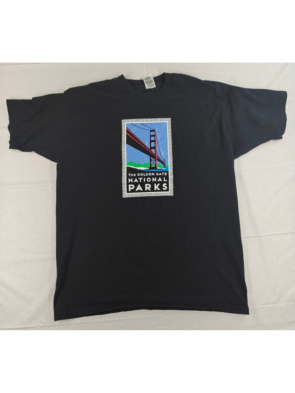 Vintage Fruit of the Loom Heavy Cotton Golden Gate National Parks Tee